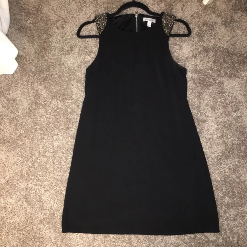 black homecoming/formal dress